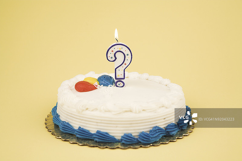 生日蛋糕系列-问号图片素材