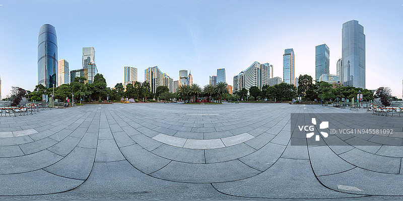 中国广州360°全景图片素材