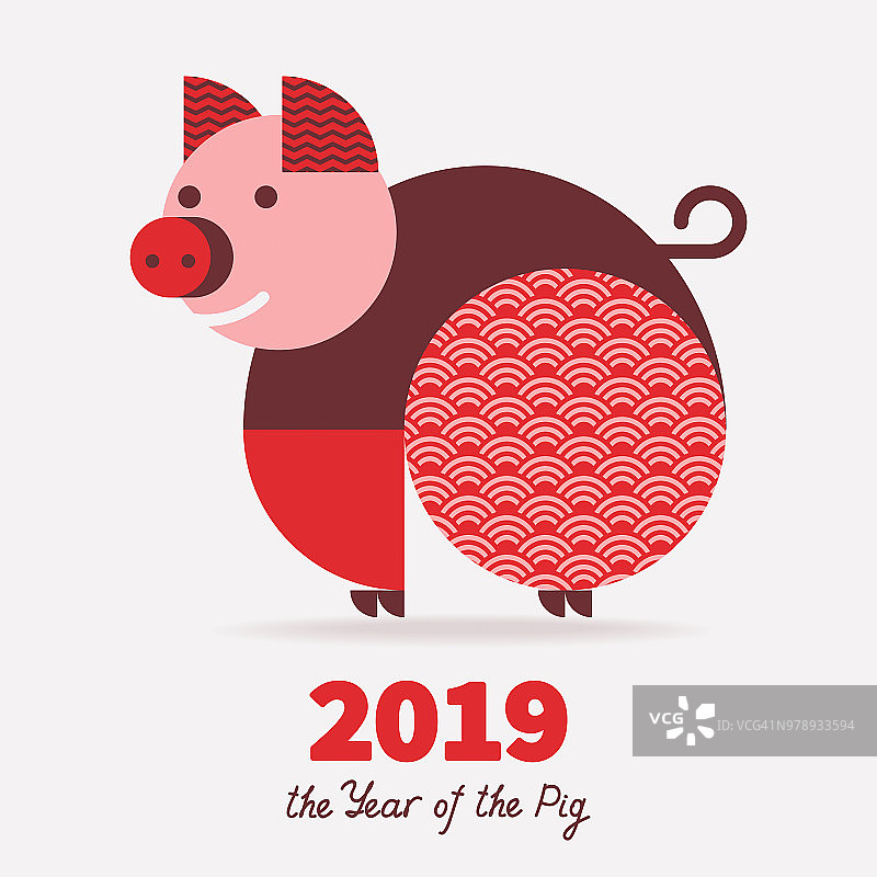 2019年是猪年图片素材
