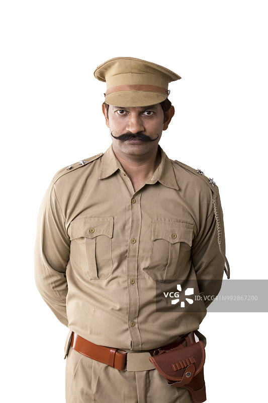 印度警方人图片素材