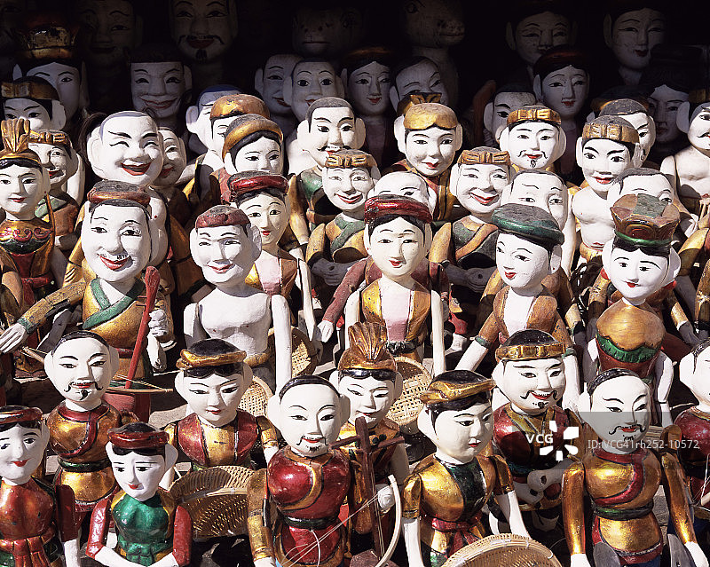 水木偶，越南河内，印度支那，东南亚，亚洲图片素材