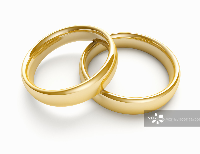 一对结婚戒指图片素材