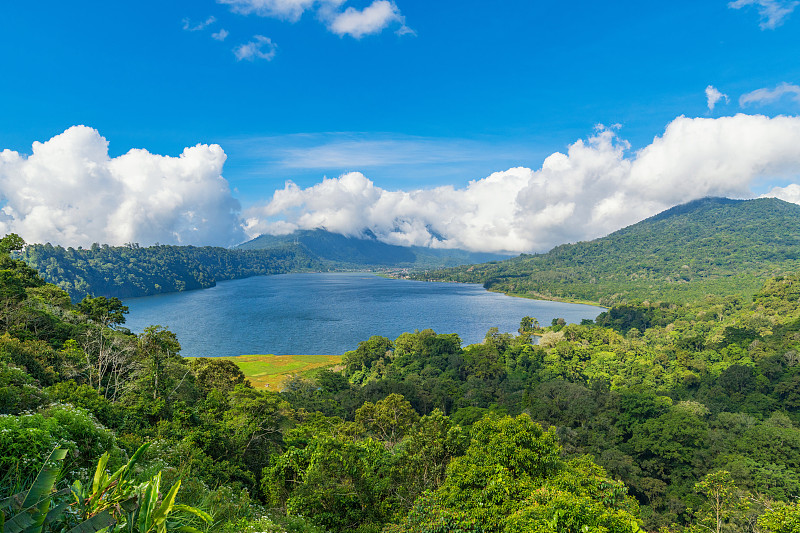 巴厘岛热带湖泊图片下载