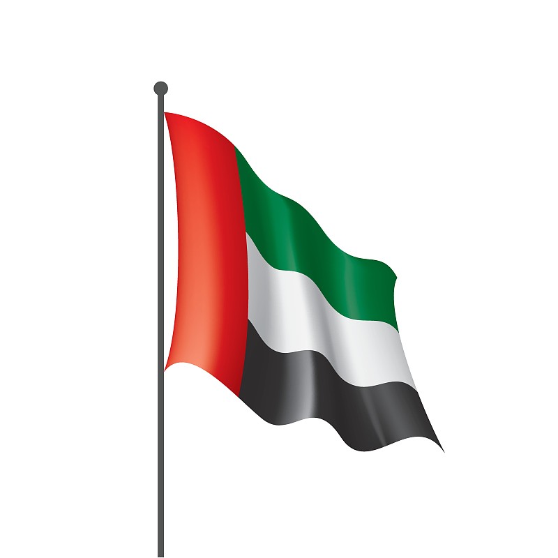阿拉伯国旗简笔画图片