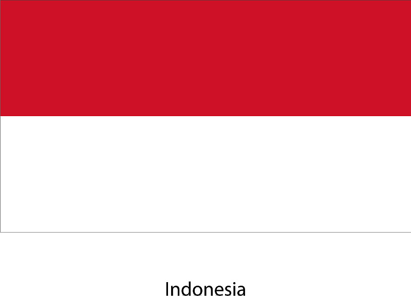 印尼国旗图案图片