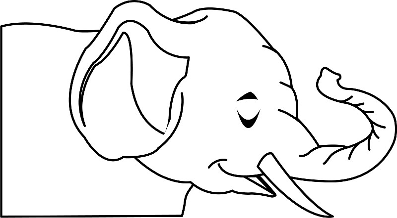 马戏团的大象作为杂技动物站立戏法图片