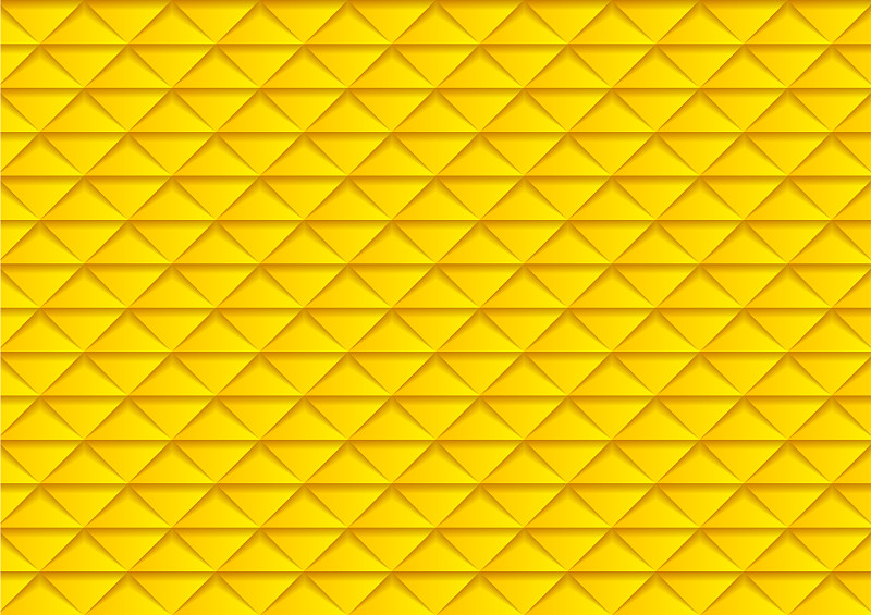 明亮的黄色技术几何马赛克3d三角形图片下载
