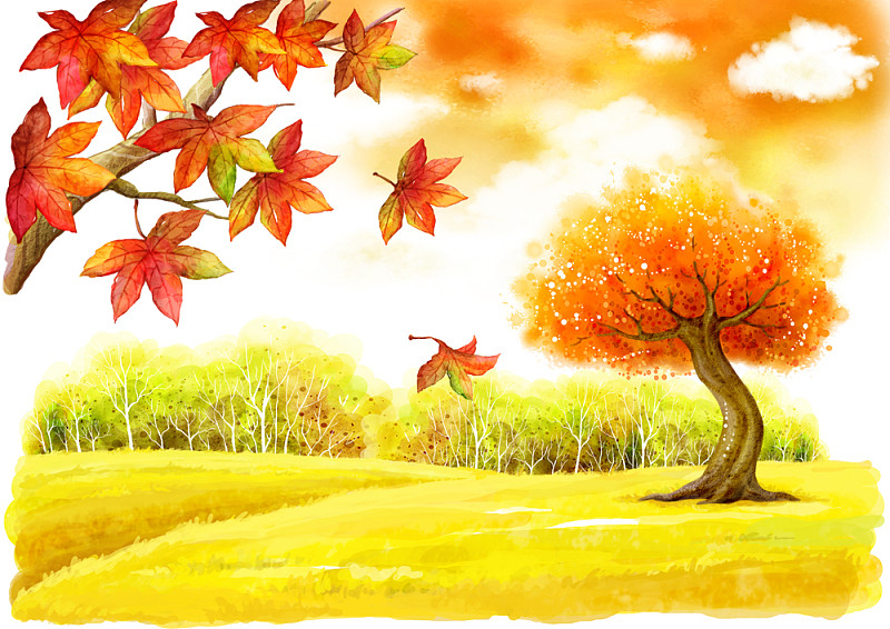 秋天的风景图片下载