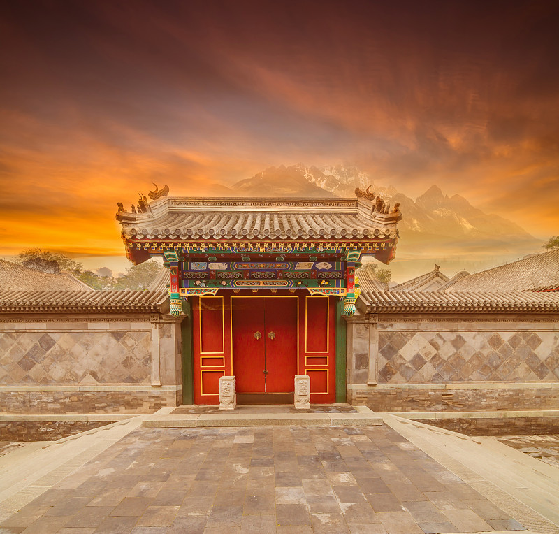 中国古建筑图片下载