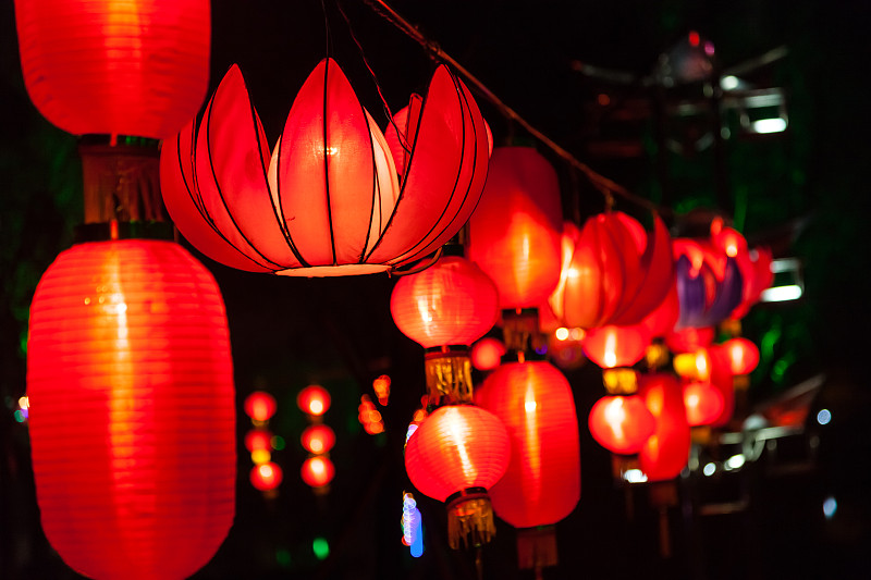 中国传统节日：元宵灯会图片下载