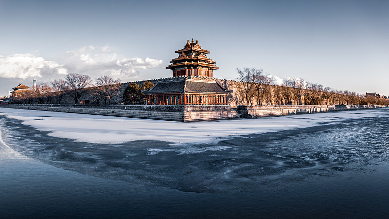 故宫角楼 Watchtower of Old Beijing图片下载