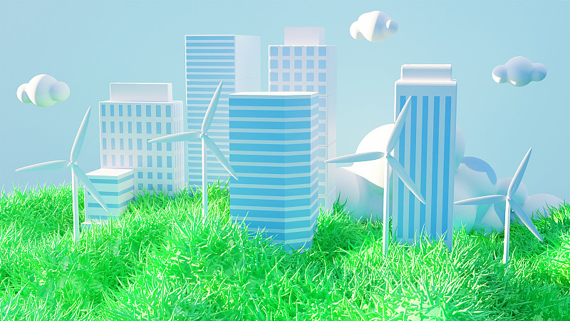 新能源绿色低碳城市图片下载