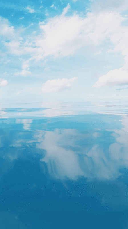 蓝色水面波纹背景3D渲染图片下载