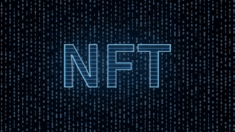 NFT数字版权加密技术3D渲染图片下载