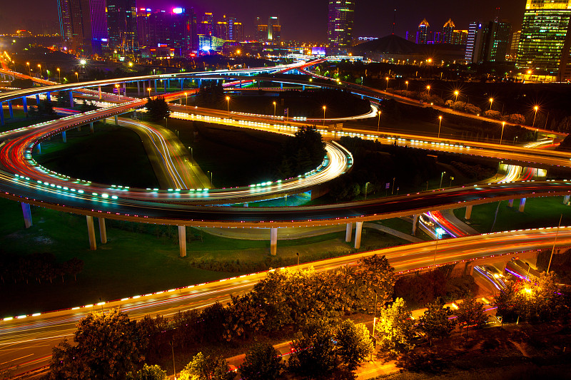 郑州城市建筑夜景图片下载
