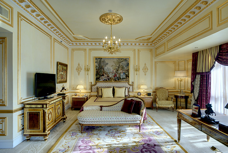 Luxury Hotel Room图片素材