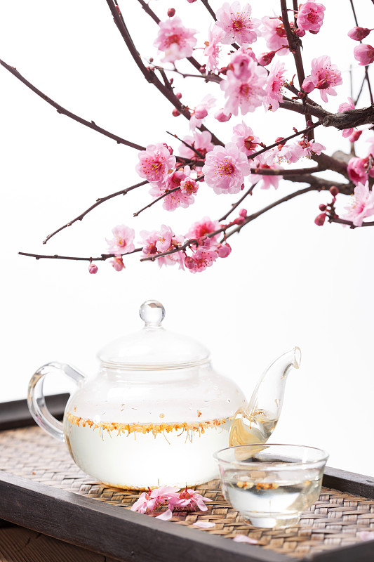 梅花茶具图片素材