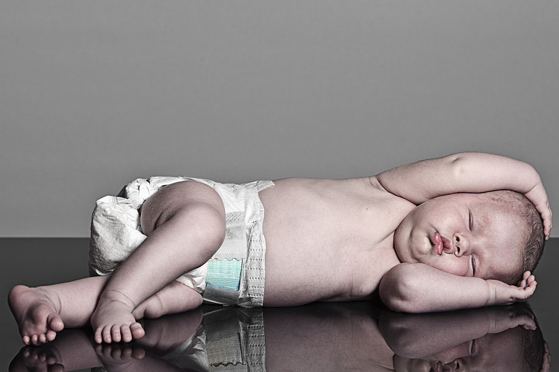 新生儿(1-6个月)睡觉图片素材