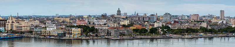 哈瓦那全景，古巴图片下载