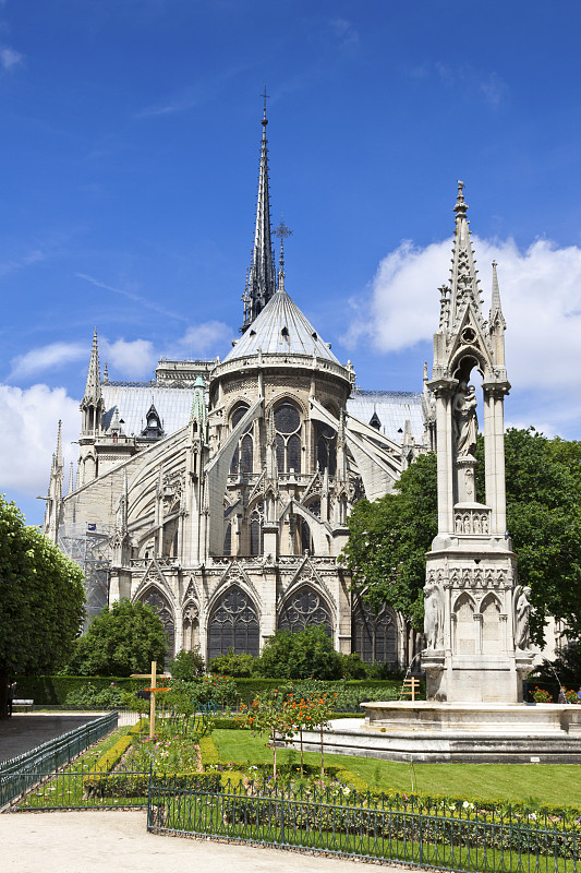 巴黎圣母院。图片下载