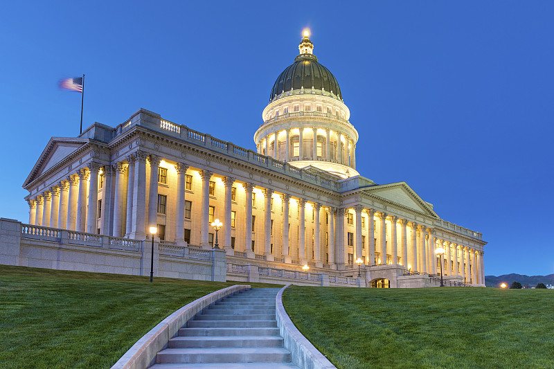 美国犹他州国会大厦，盐湖城图片下载