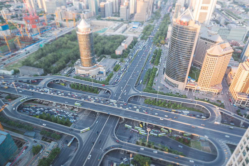 北京城市交通图片素材