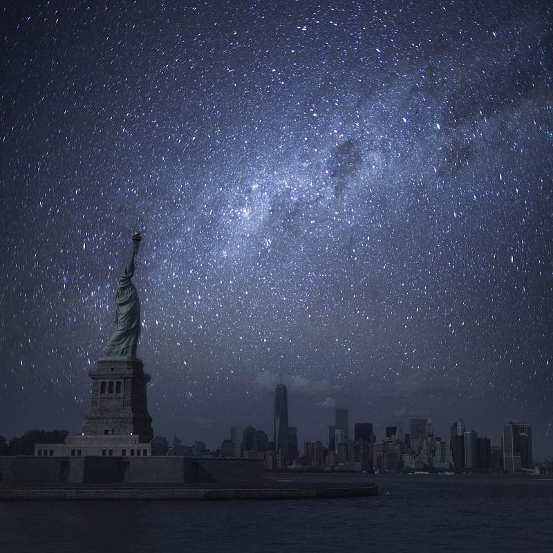 没有夜灯的纽约图片下载