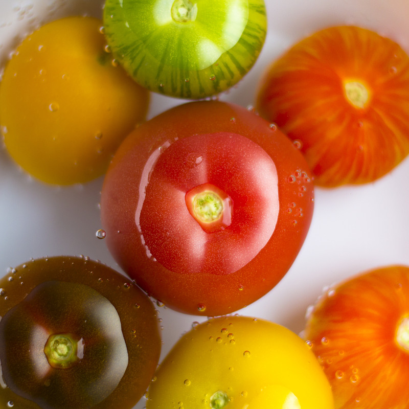 西红柿对健康有益图片素材