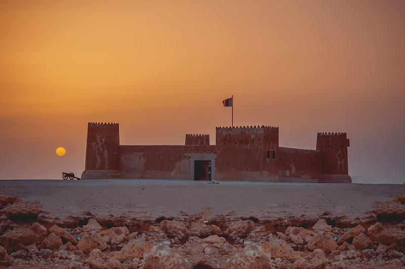 Zubarah堡，卡塔尔联合国教科文组织遗产图片下载