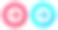 右箭头键。圆形图标与长阴影在红色或蓝色的背景图标icon图片