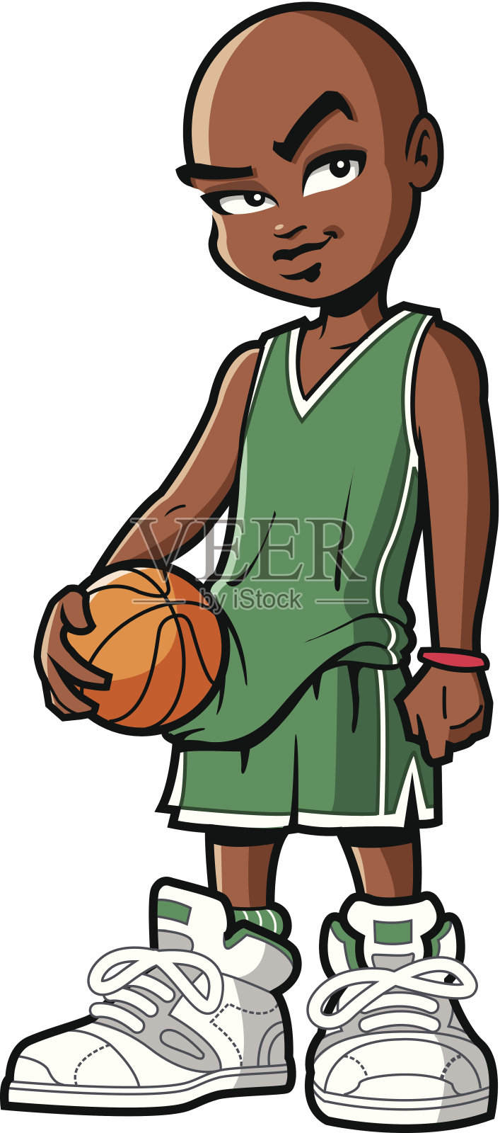 篮球运动员插画图片素材