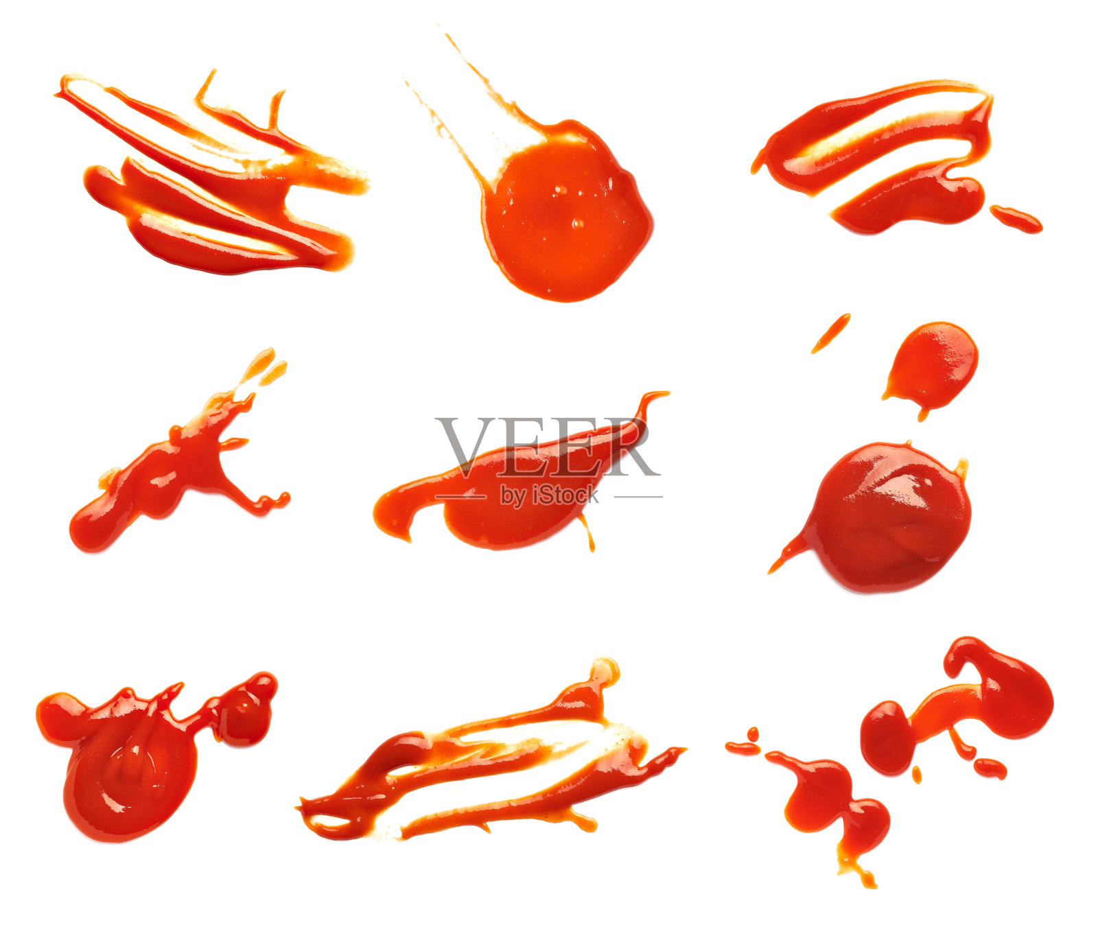 番茄酱污渍斑点照片摄影图片