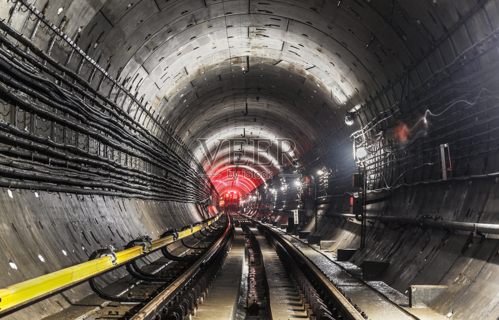 新的地铁隧道照片摄影图片
