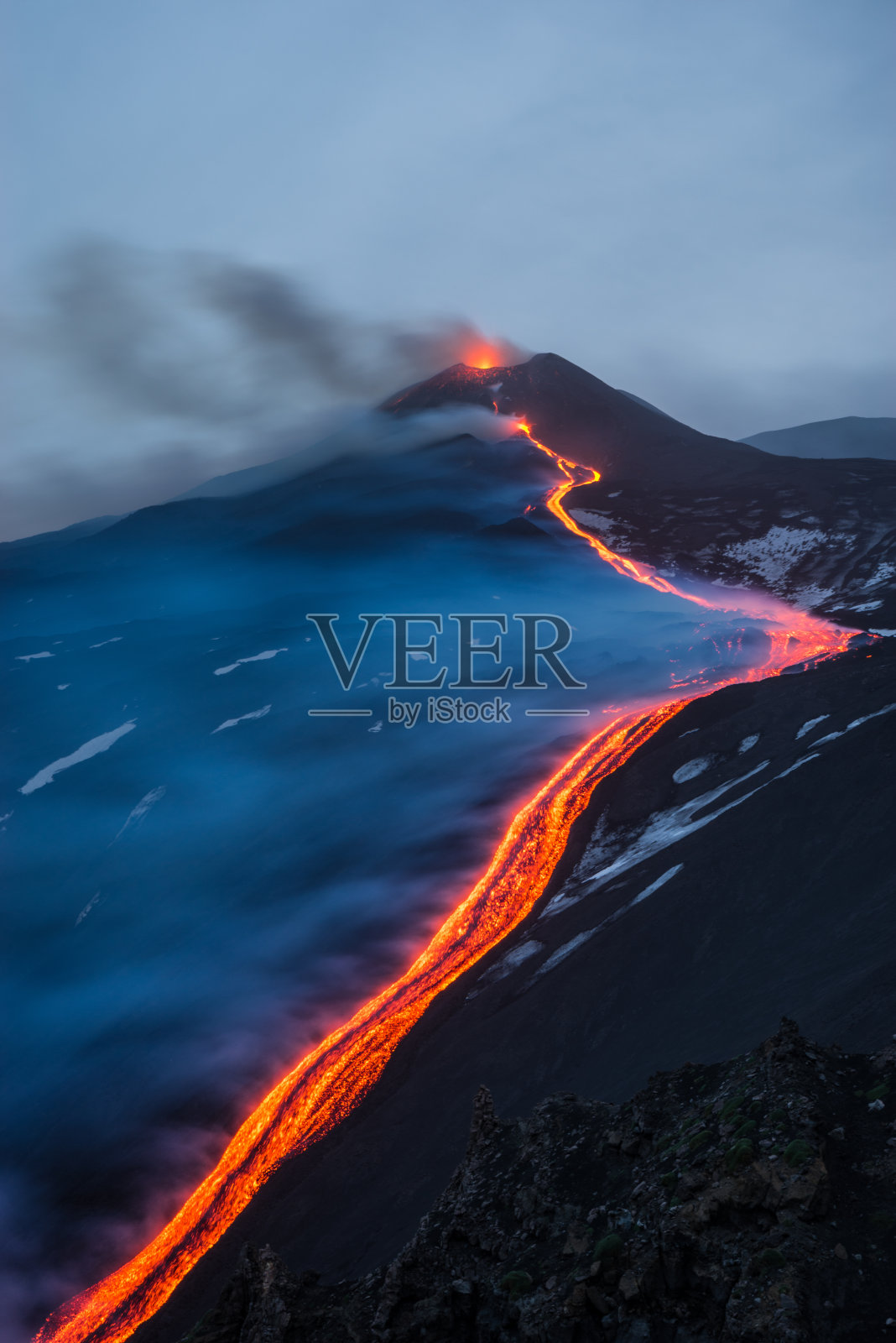 埃特纳火山照片摄影图片
