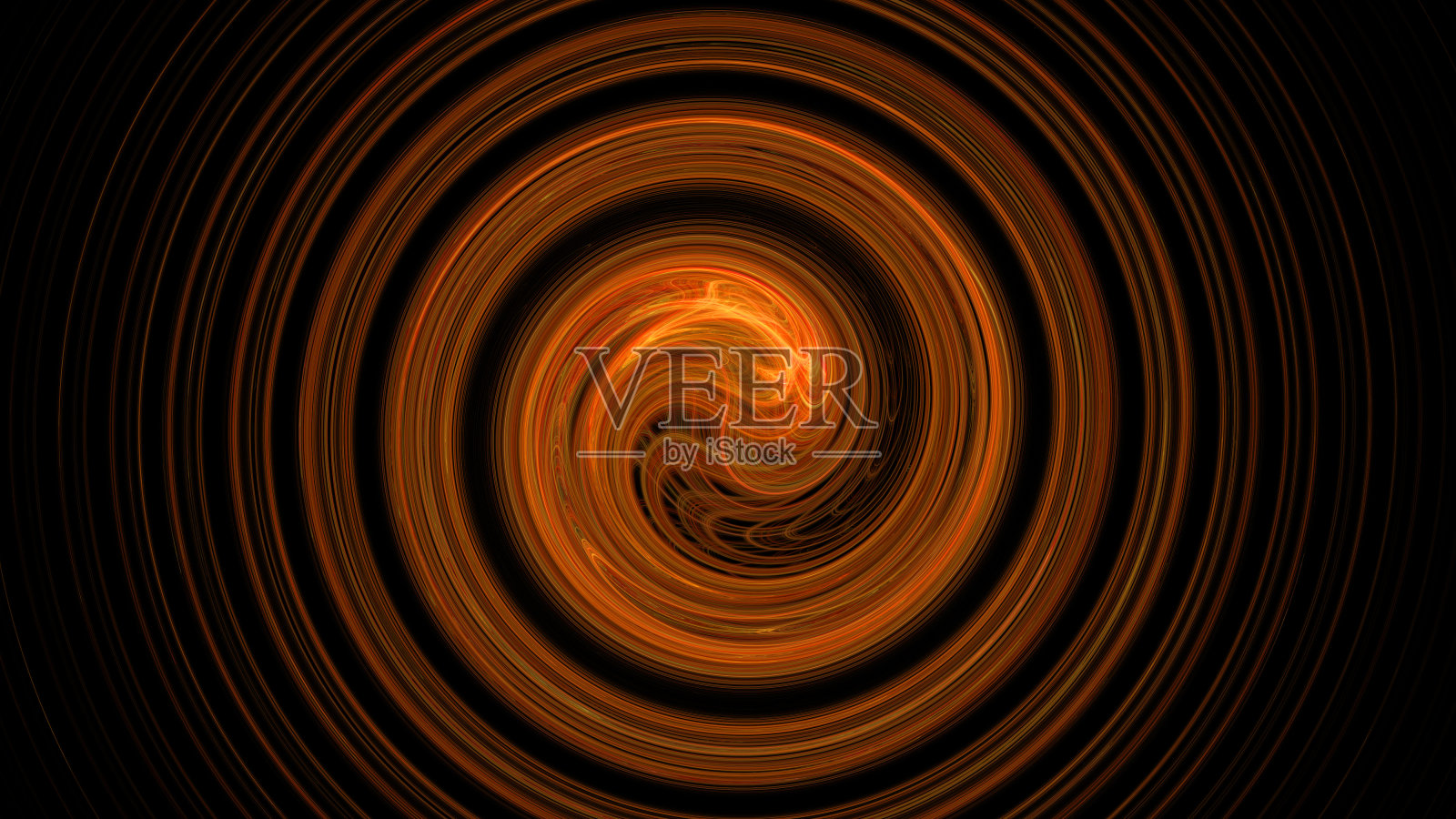 红色螺旋抽象背景与星系辉光照片摄影图片