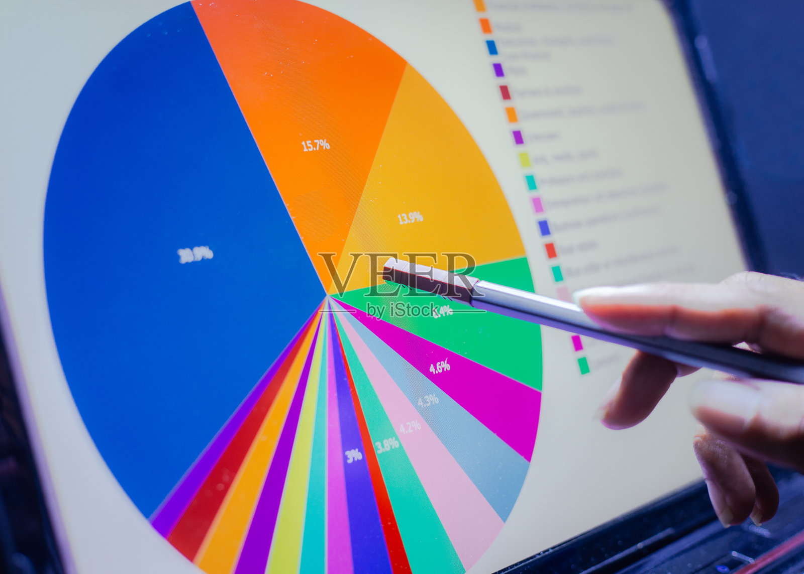 业务概念，业务图表分析报告。会计，股票，色调照片摄影图片