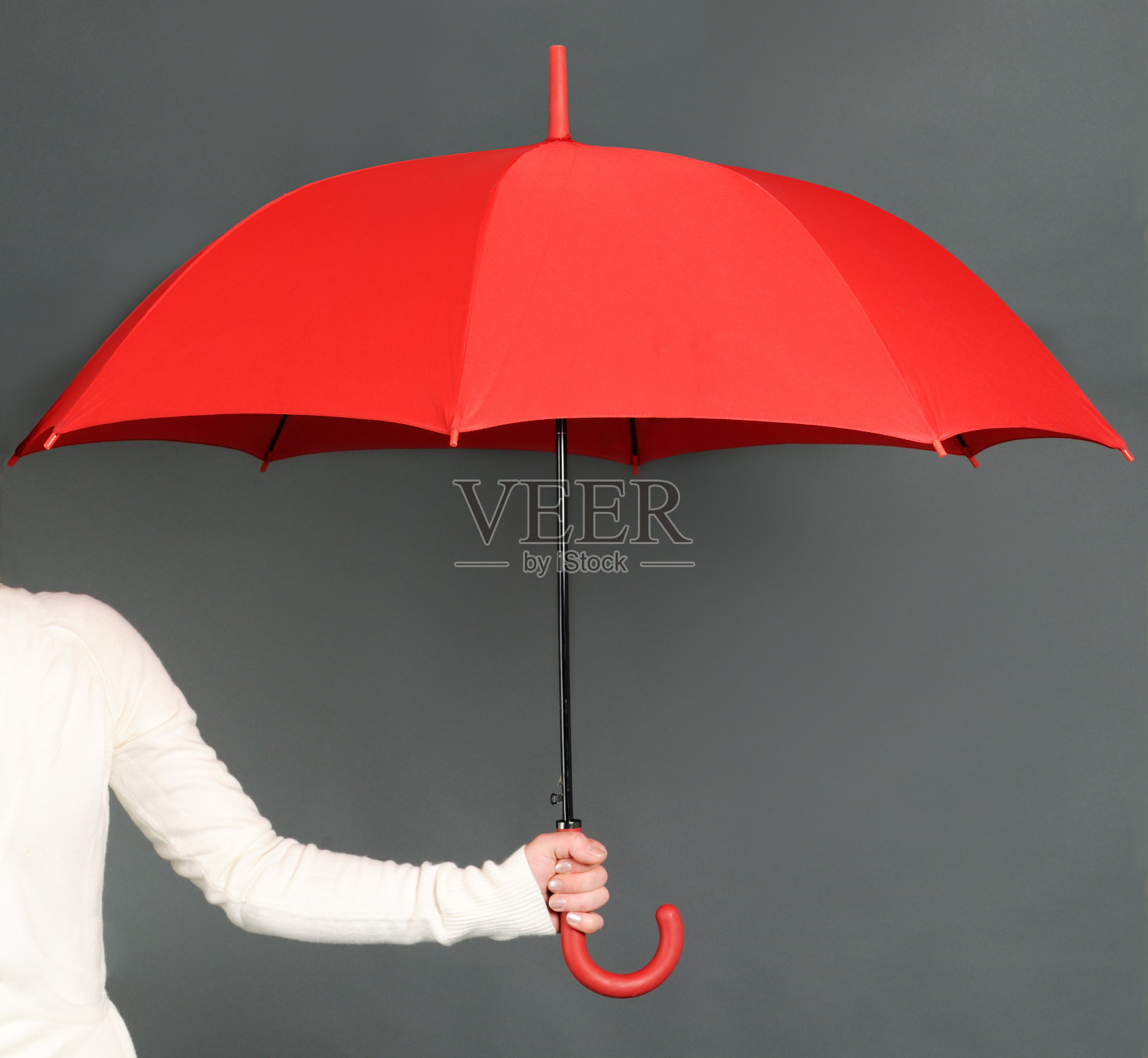 红色的伞照片摄影图片