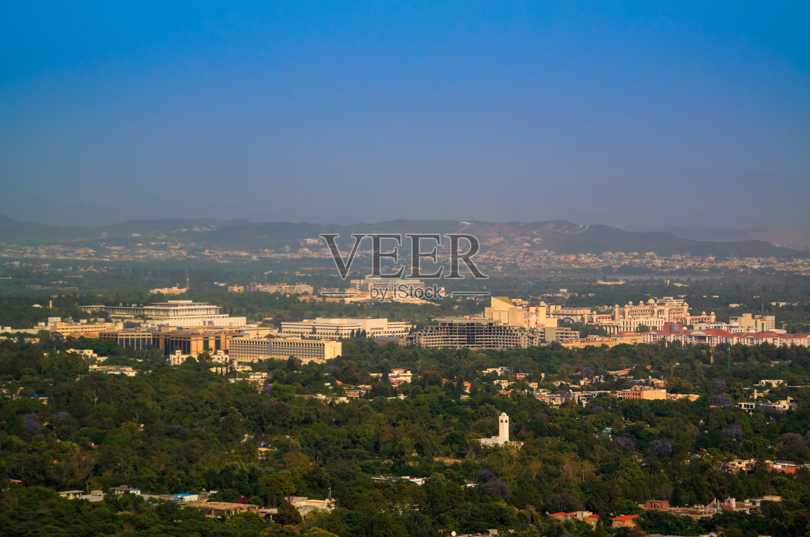 巴基斯坦伊斯兰堡全景图照片摄影图片