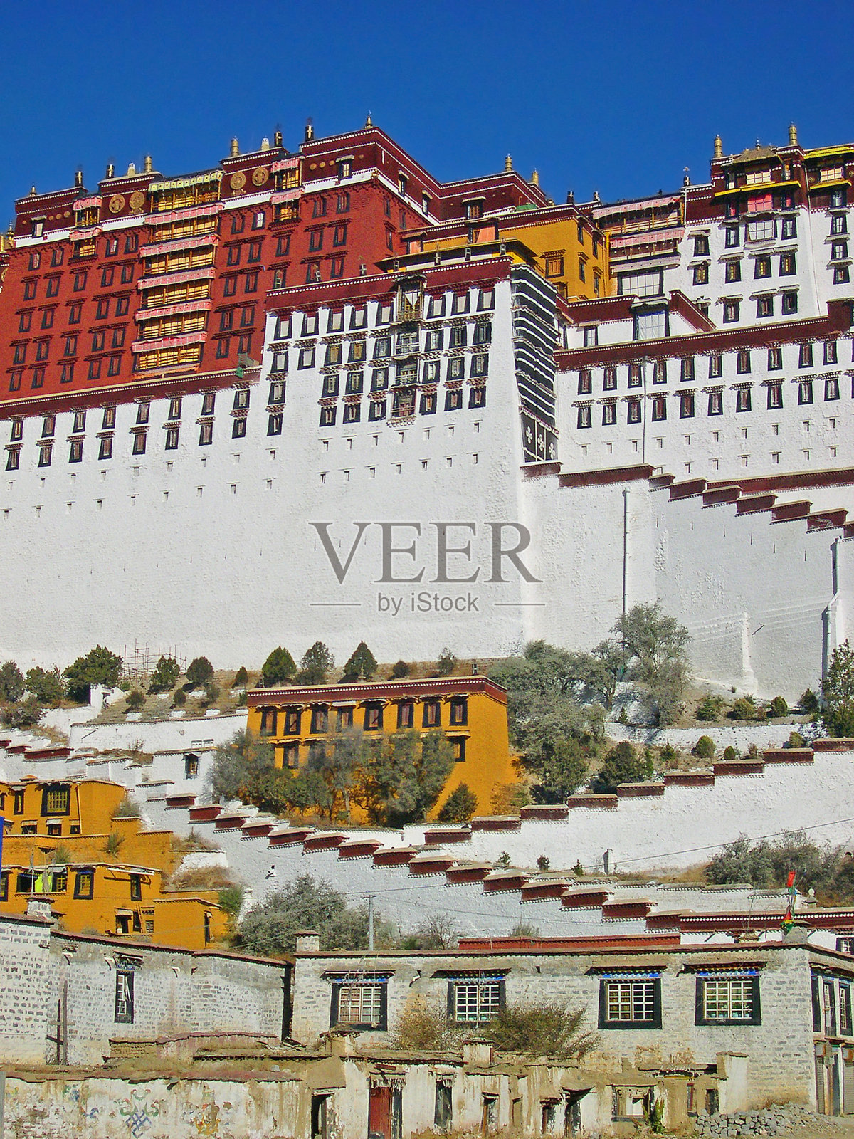 中国西藏拉萨:布达拉宫照片摄影图片