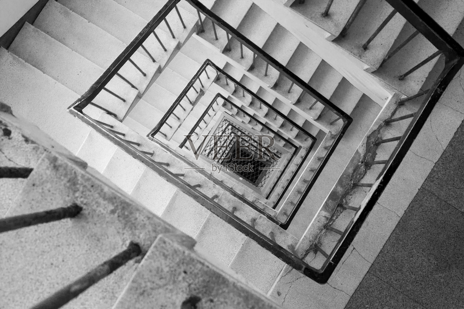 螺旋形楼梯照片摄影图片