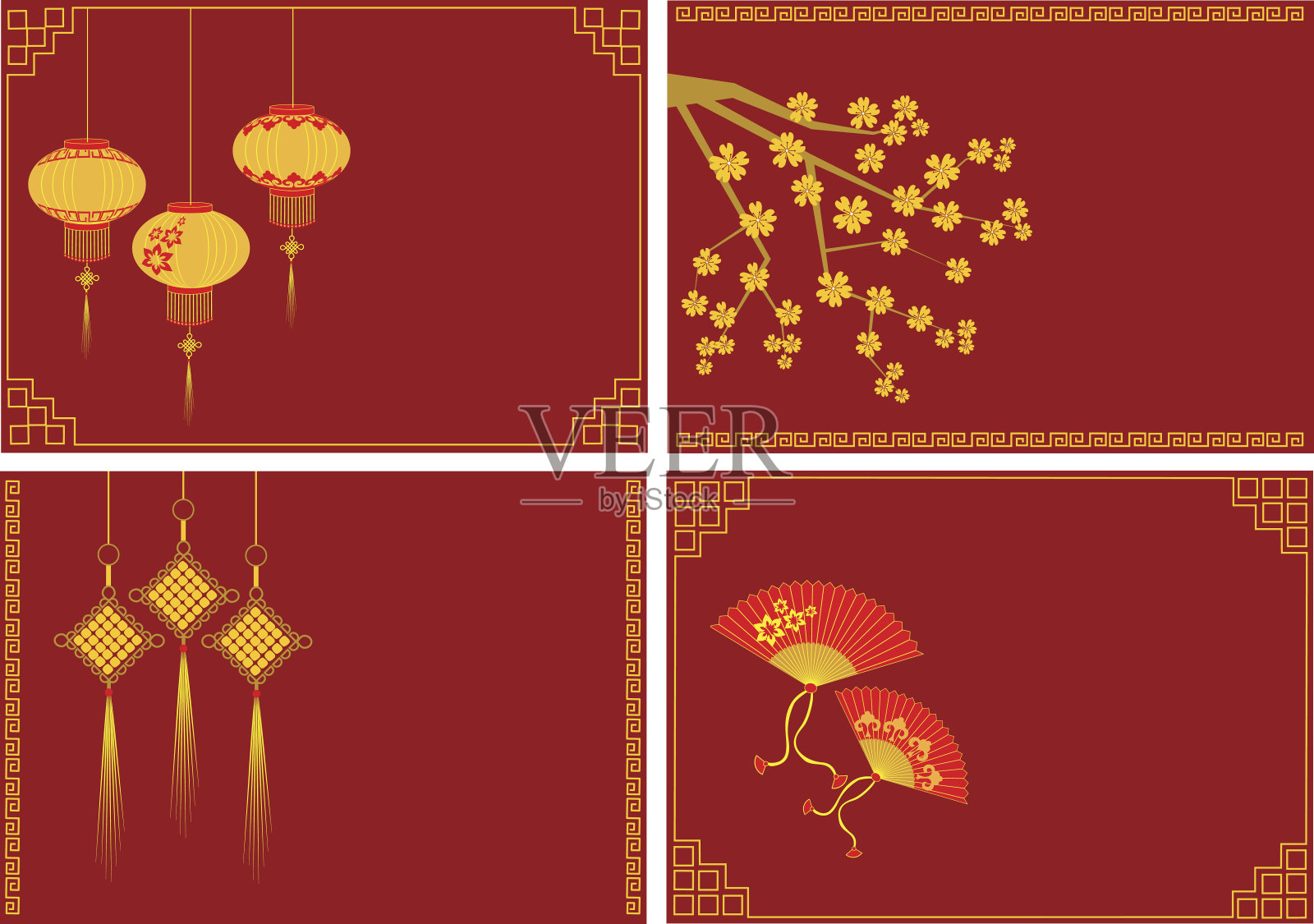 春节的红包设计模板素材