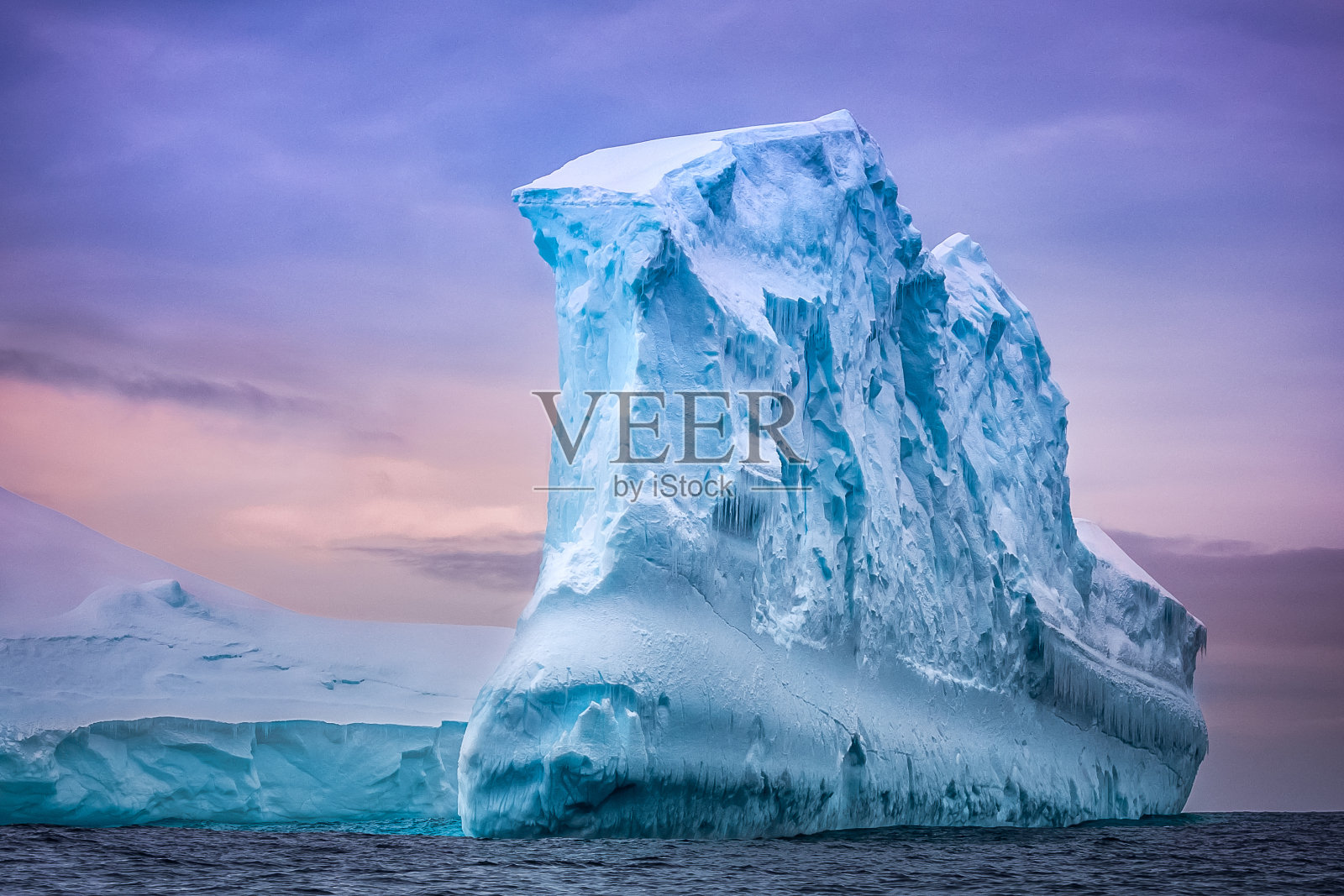 南极的冰山照片摄影图片