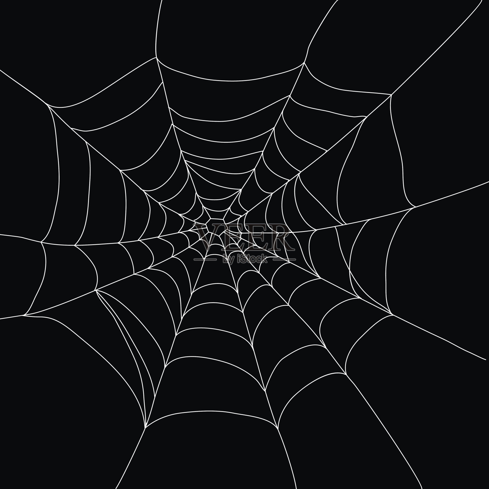 蜘蛛网孤立插画图片素材