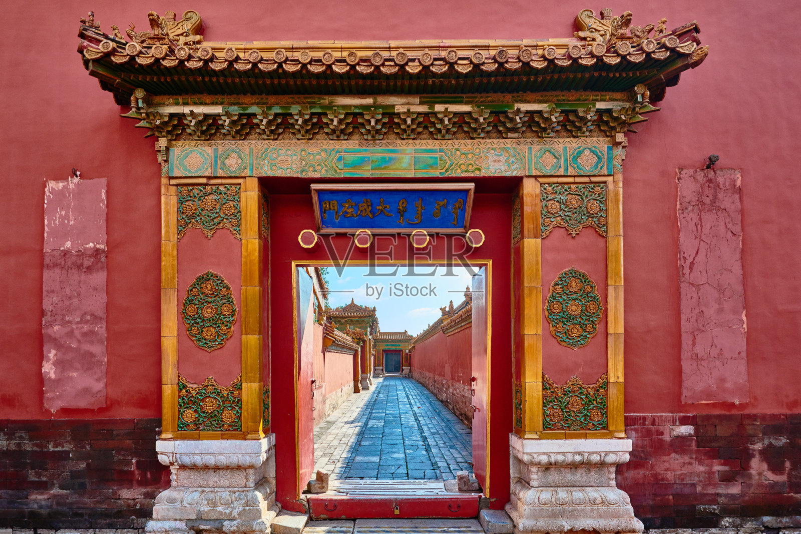 紫禁城，故宫，中国北京照片摄影图片