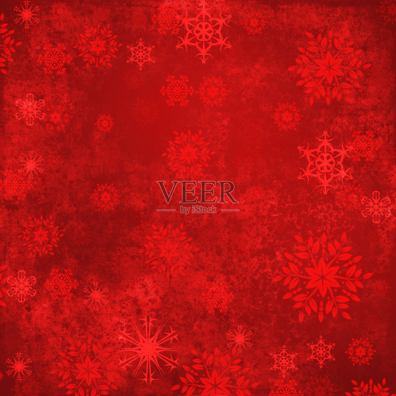 红色抽象圣诞背景插画图片素材