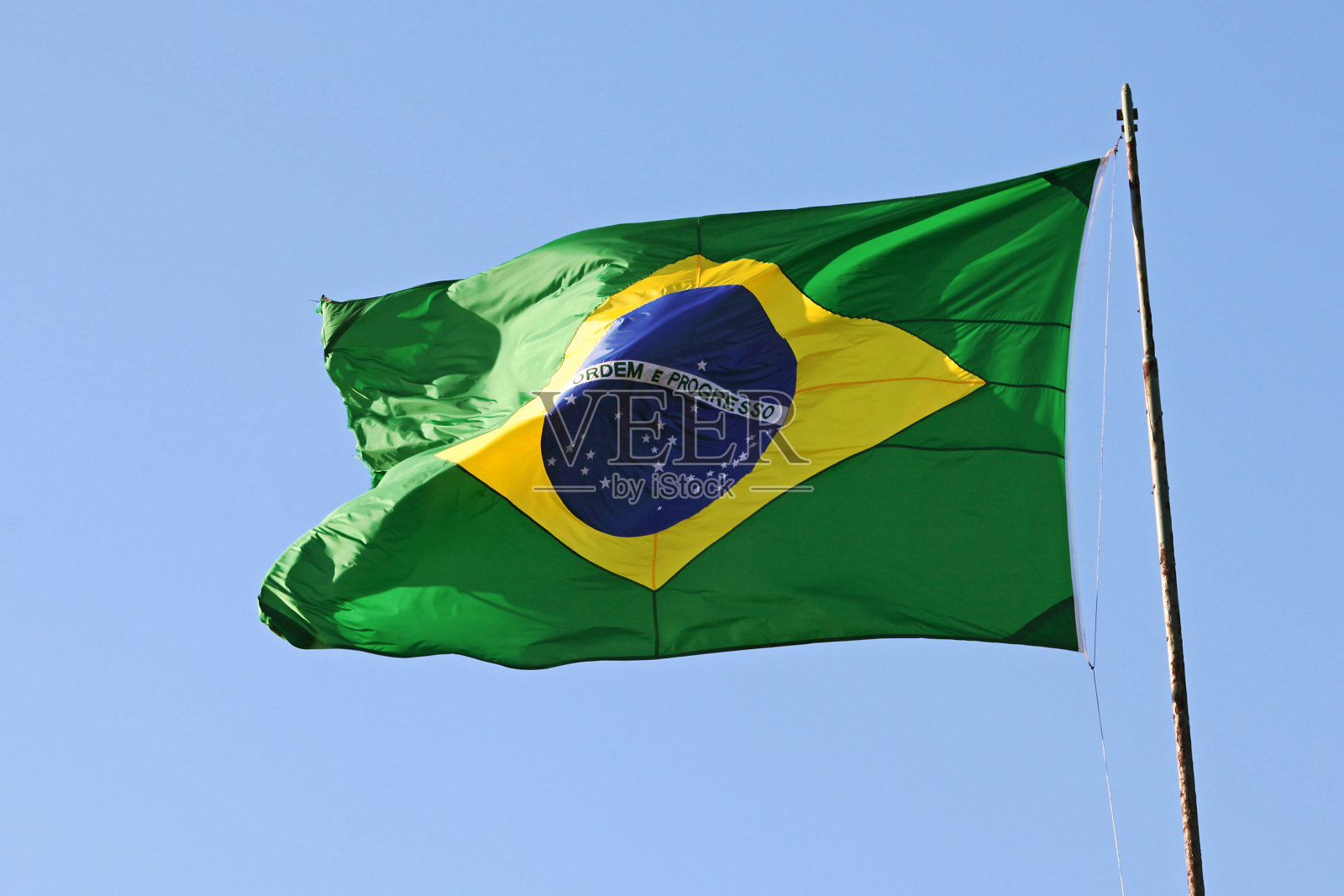 巴西的国旗 壁纸图片