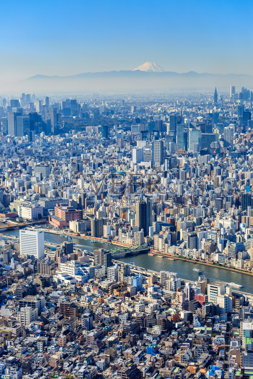 东京从上面照片摄影图片