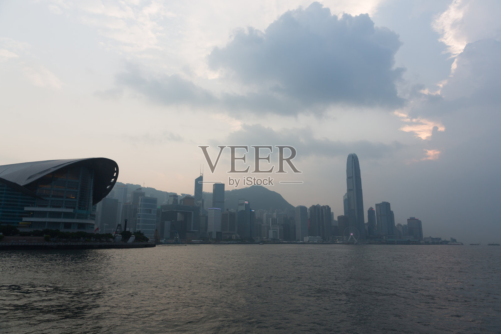 香港空气污染严重照片摄影图片