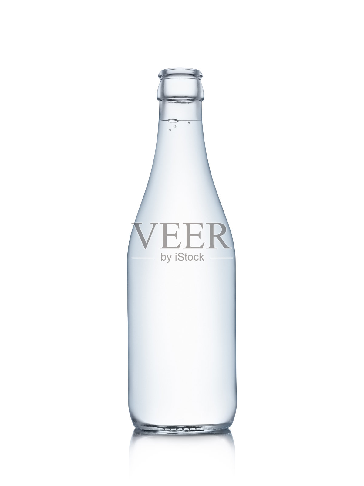 水瓶孤立在白色上照片摄影图片