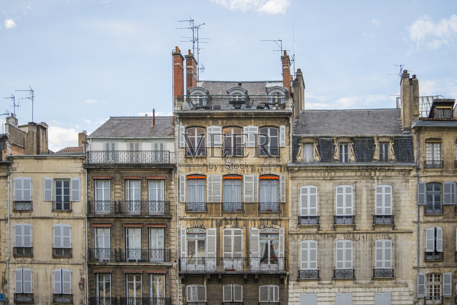 法国的建筑照片摄影图片